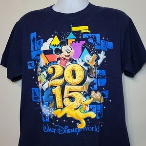 2015 Walt Disney World Men’s New Years T-Shirt L